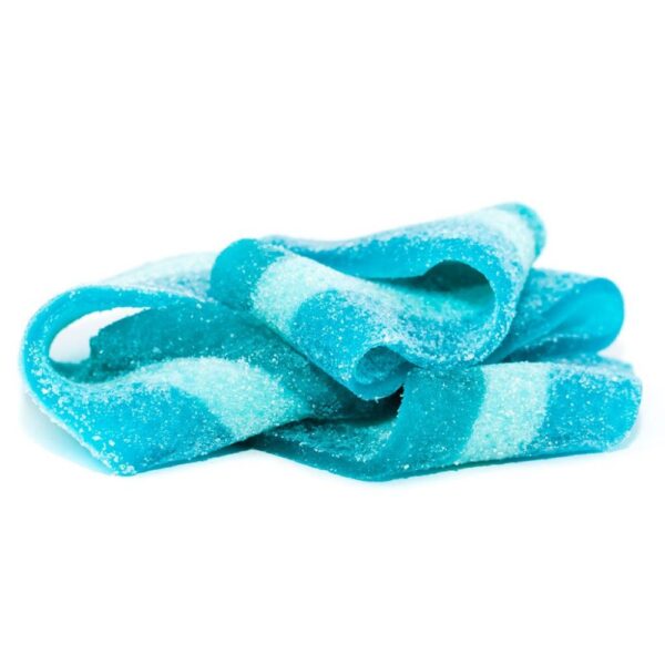 MOTA THC BLASTIN' BLUE RASPBERRY SOUR BELTS (150MG) - Image 2
