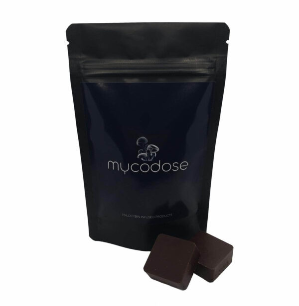 MYCODOSE MUSHROOMS - DARK CHOCOLATE (2000MG)