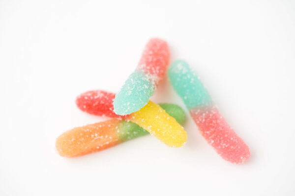 LAUGHING MONKEY GUMMY WORMS (150MG) - Image 2