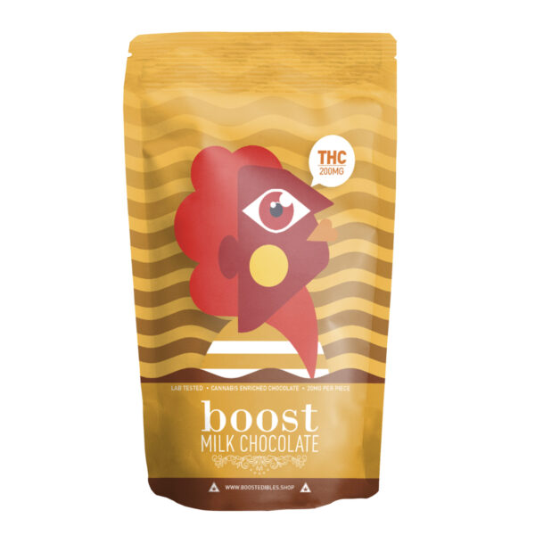 BOOST MILK CHOCOLATE PACK (200MG THC)