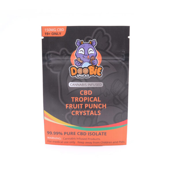 Doobie Snacks Tropical Fruit Punch CBD Drink Crystals