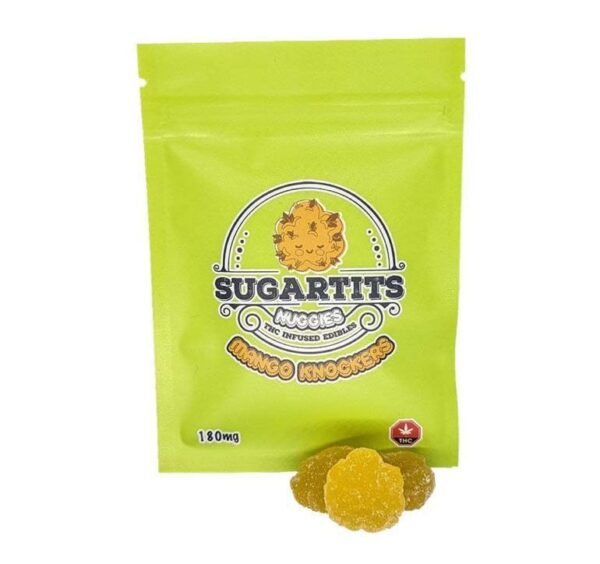 SUGARTITS NUGGIES - MANGO KNOCKERS (180MG)