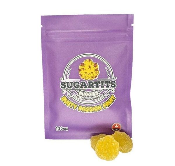 SUGARTITS NUGGIES - BUSTY PASSIONFRUIT (180MG)