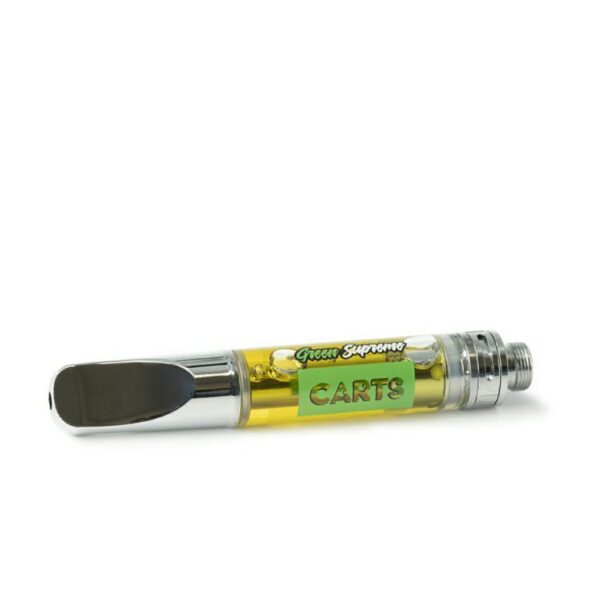 GREEN SUPREME THC VAPE CARTRIDGE - Twisted Citrus (Hybrid) - Image 2
