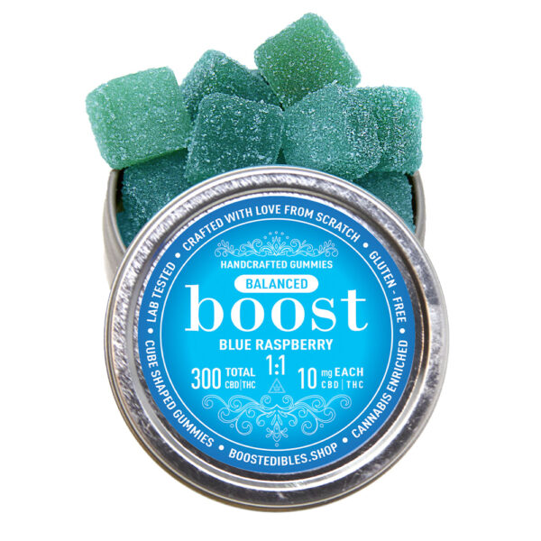BOOST BALANCED 1:1 BLUE RASPBERRY (300MG)