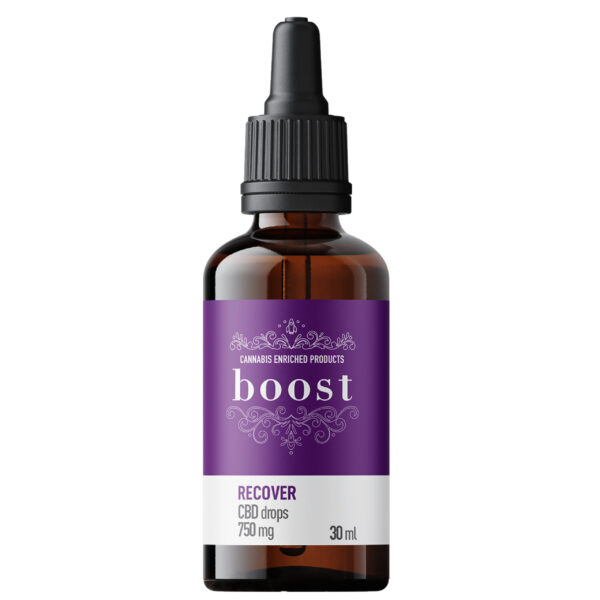 BOOST CBD TINTURE | 750MG | - BERGAMOT (RECOVER)