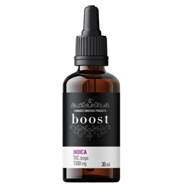 BOOST THC TINTURE - INDICA (1500MG)