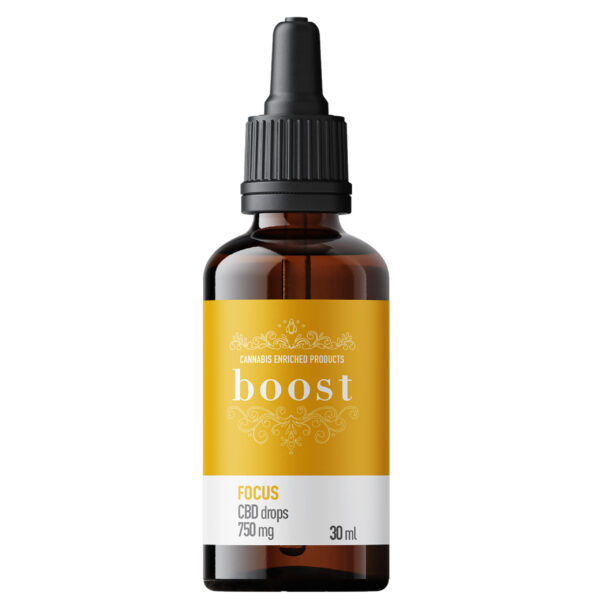 BOOST CBD TINTURE | 750MG | - GRAPEFRUIT (FOCUS)