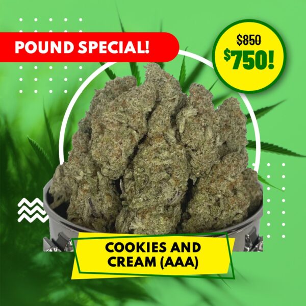 POUND SPECIAL - COOKIES AND CREAM (AAA)