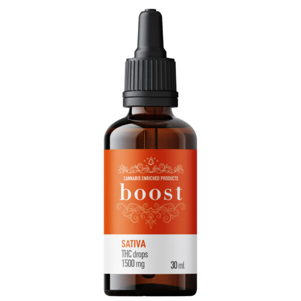 BOOST THC TINTURE - SATIVA (1500MG)
