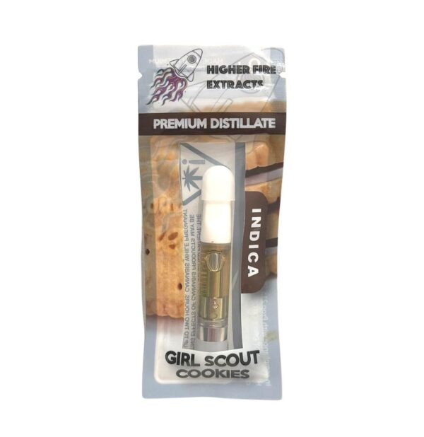Higher Fire Extracts Premium Distillate 1ML - Girl Scout Cookies (Indica)