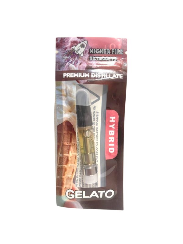 Higher Fire Extracts Premium Distillate 1ML - Gelato (Hybrid)
