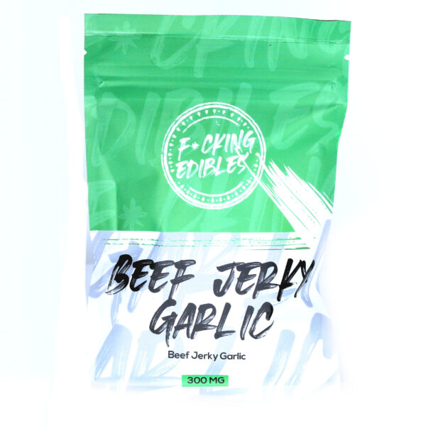 F*cking Edibles - Garlic Beef Jerky (300MG THC)