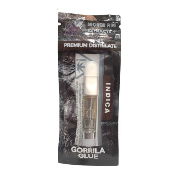 Higher Fire Extracts Premium Distillate 1ML - Gorilla Glue (Indica)