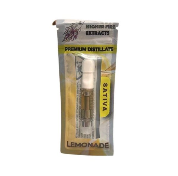 Higher Fire Extracts Premium Distillate 1ML - Lemonade (Sativa)