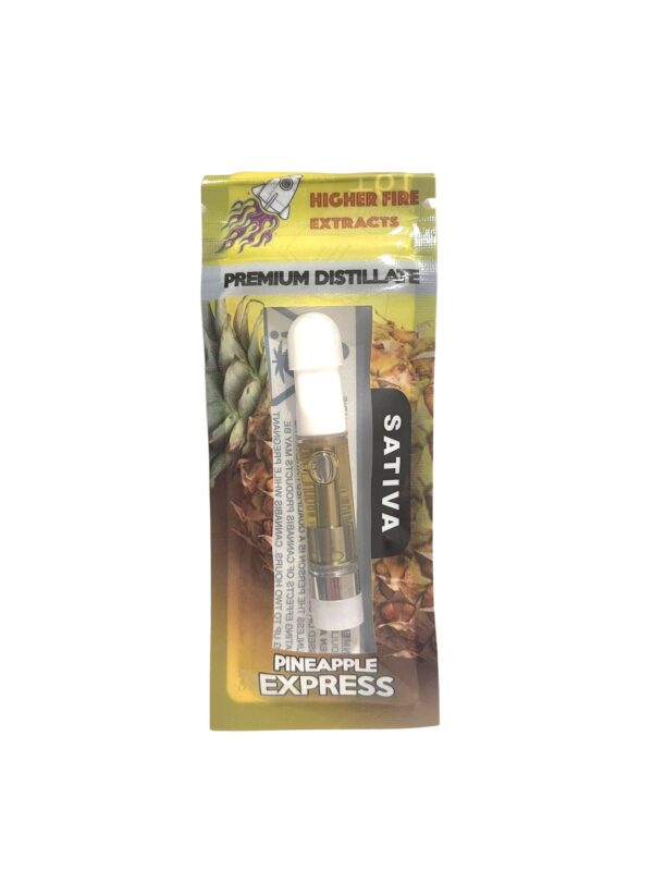Higher Fire Extracts Premium Distillate 1ML - Pineapple Express (Sativa)