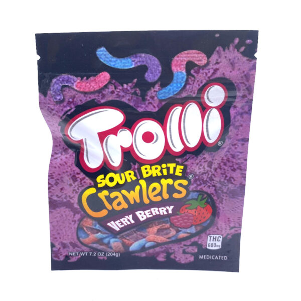Trolli Sour Brite Crawlers Very Berry (600MG THC)