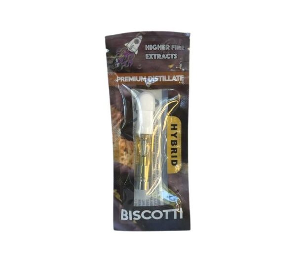Higher Fire Extracts Premium Distillate 1ML - Biscotti (Hybrid)