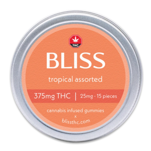 BLISS - Tropical Assorted (375MG)