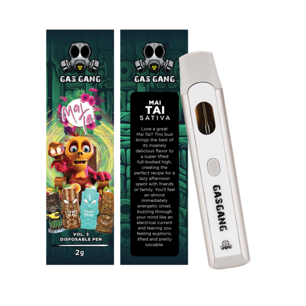 GAS GANG - 2G DISPOSABLE PEN - MAI THAI (SATIVA)