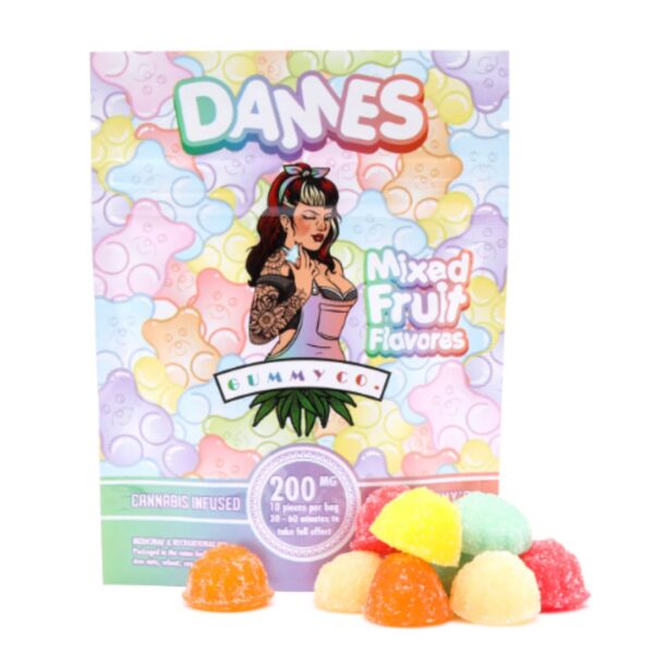 DAMES GUMMY CO. - MIXED FRUIT (200MG)