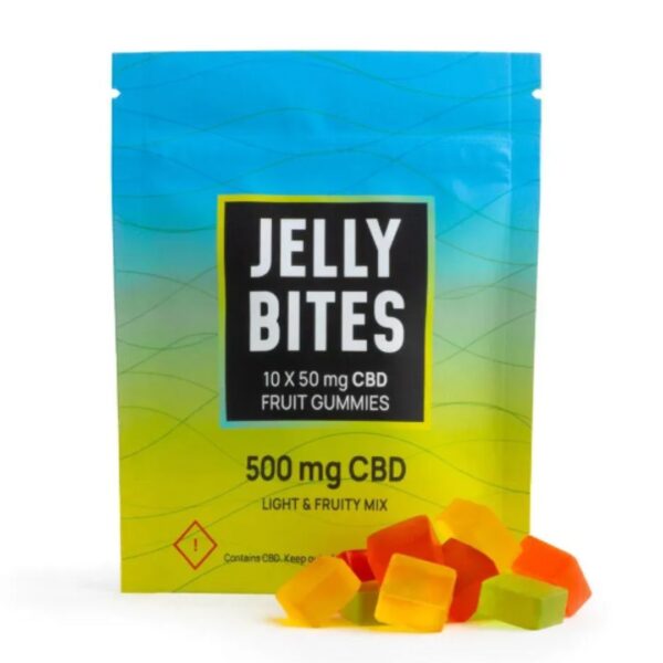 JELLY BITES - LIGHT & FRUITY (500MG CBD)
