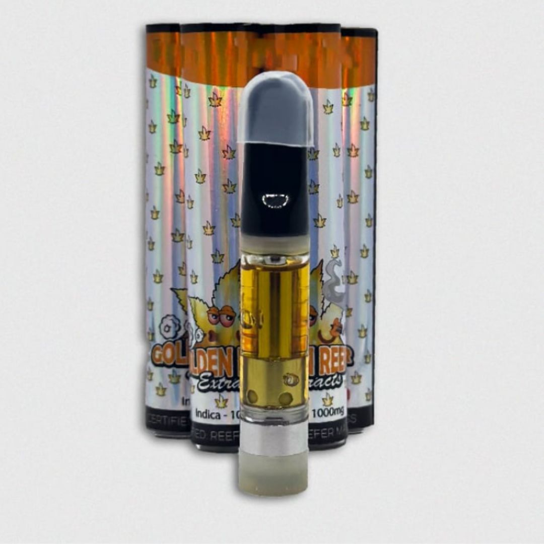 BOGO DEAL - GOLDEN REEFER EXTRACTS 1ML - DURBAN POISON (SATIVA)