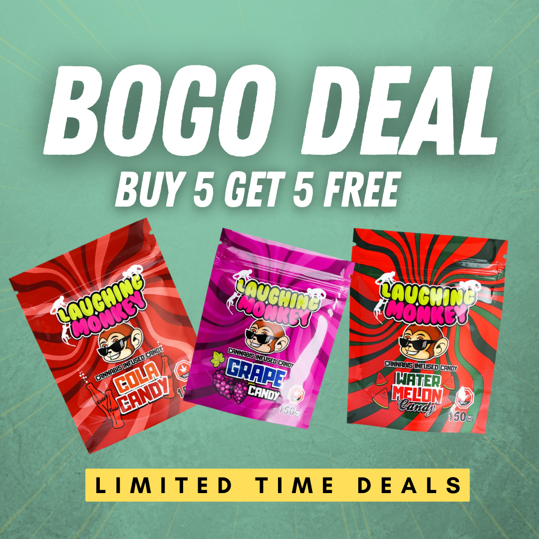 BUY 5 GET 5 FREE - LAUGHING MONKEY EDIBLES MIXER