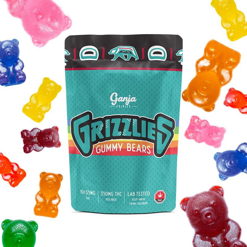 Grizzlies – Regular Gummy (350mg THC)