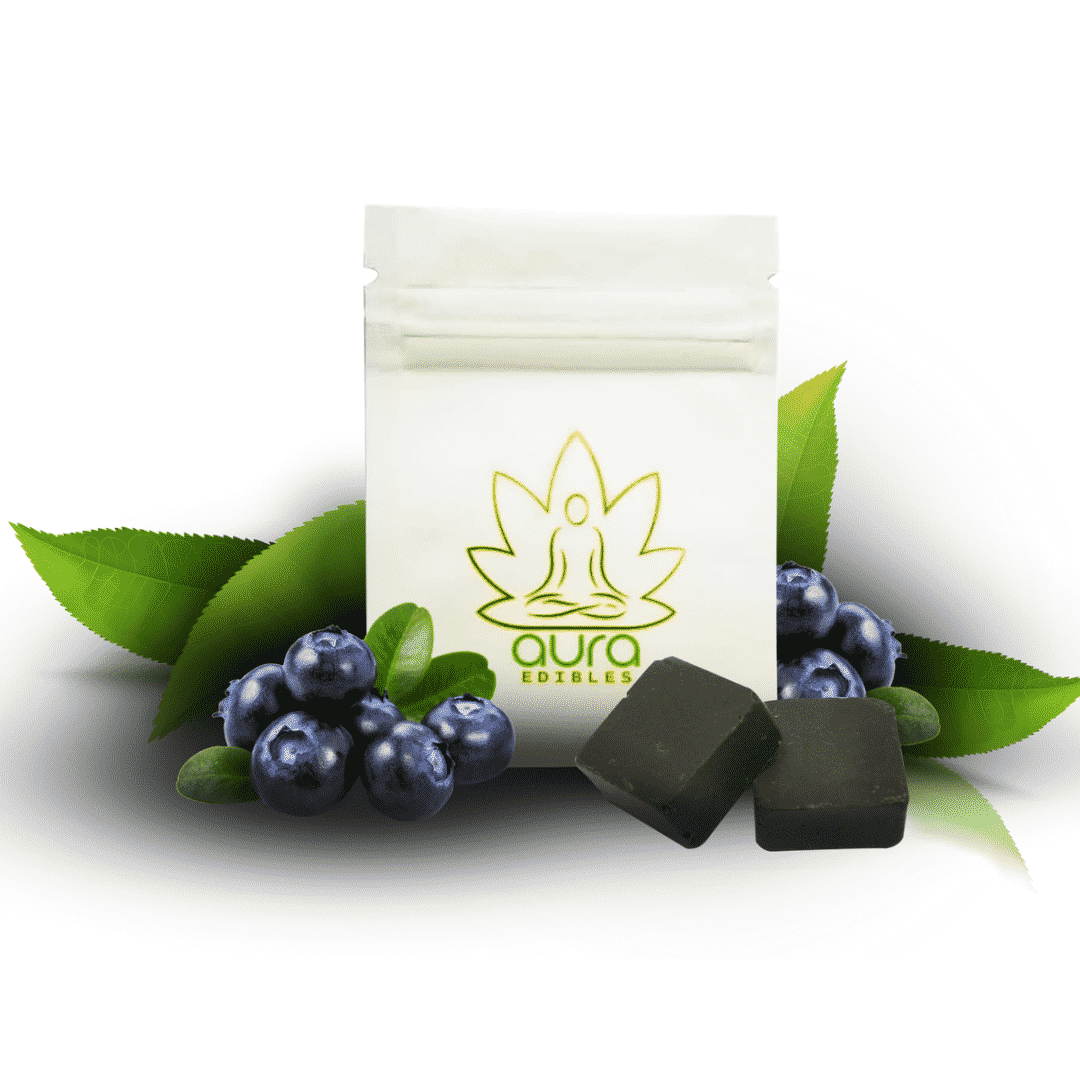 Aura Edibles – Belgium Fudge Delights 400mg THC