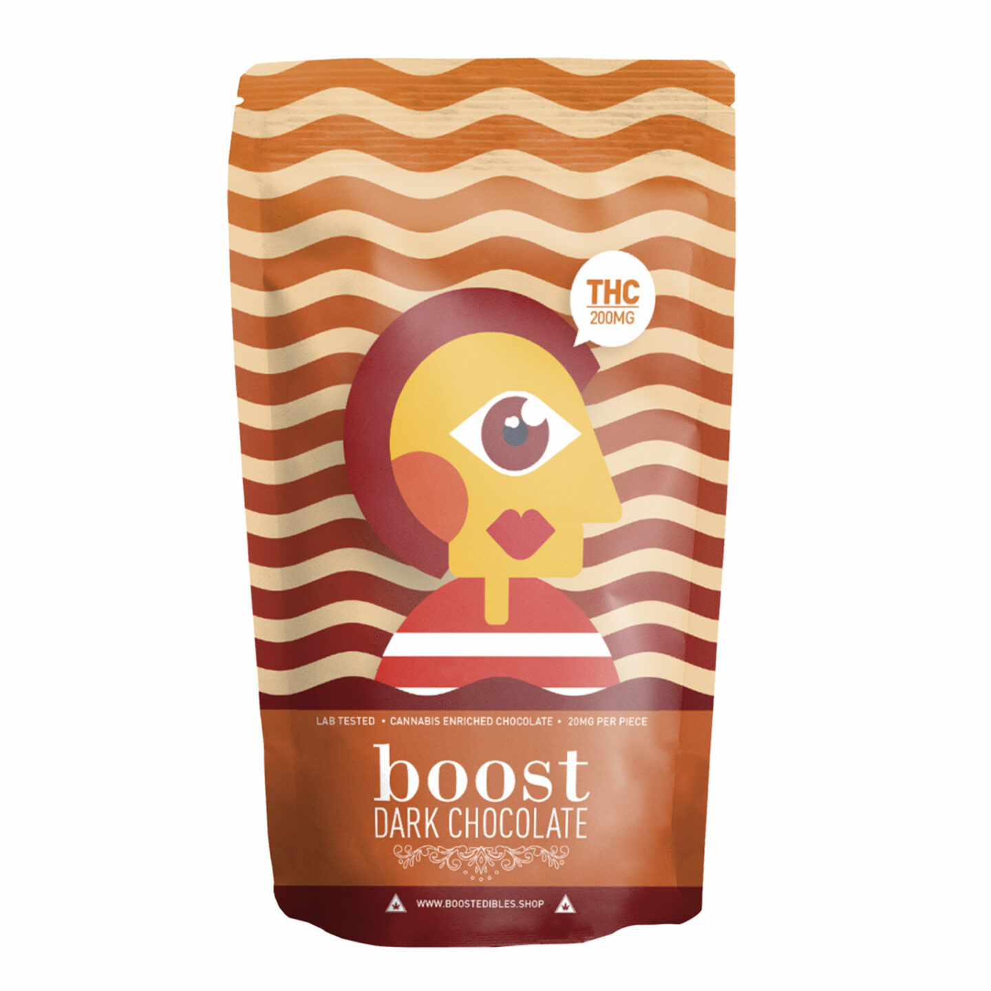 Boost - Dark Chocolate Pack (200mg THC)