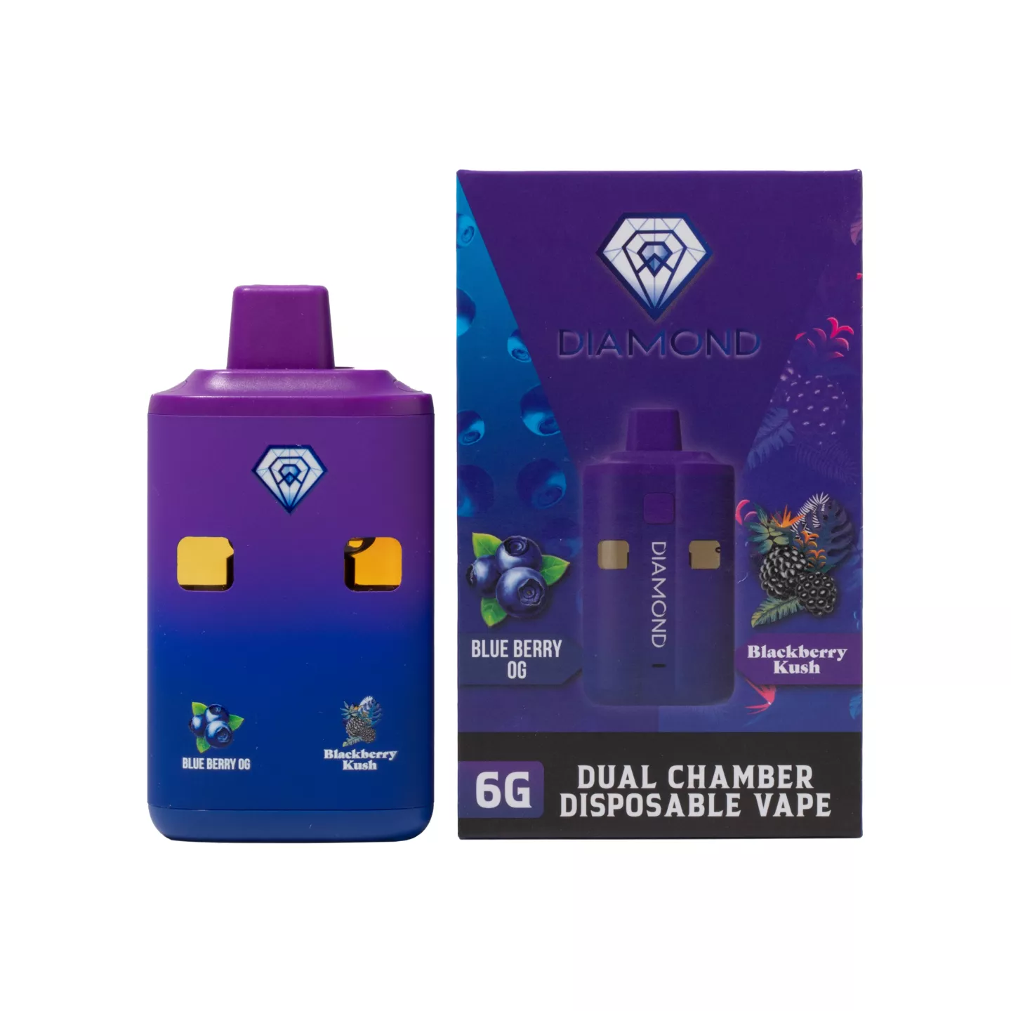 Diamond Concentrates - Dual Chamber THC Disposable Pens 6G