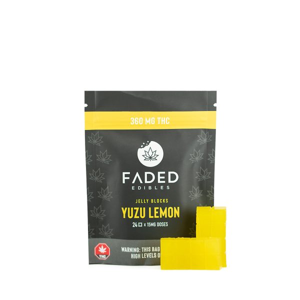 Faded Edibles – Jelly Blocks (360mg THC) - Image 5