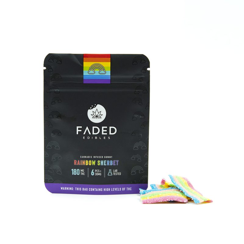Faded – Cannabis Edibles (180mg THC)
