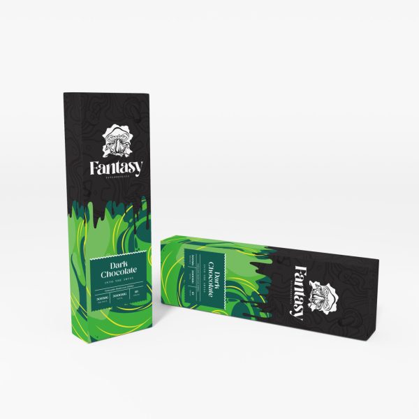 Fantasy Psychedelics – Chocolate Bar 3000mg (10 x 300mg) - Image 2