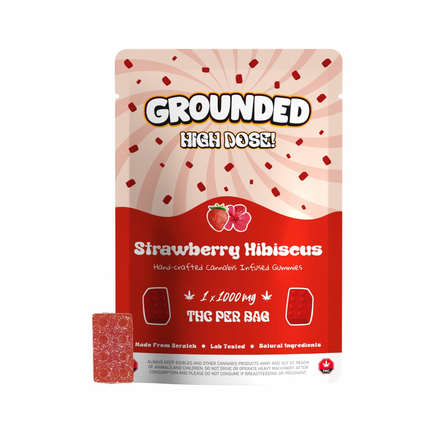 Grounded High Dose Bricks (1000mg)