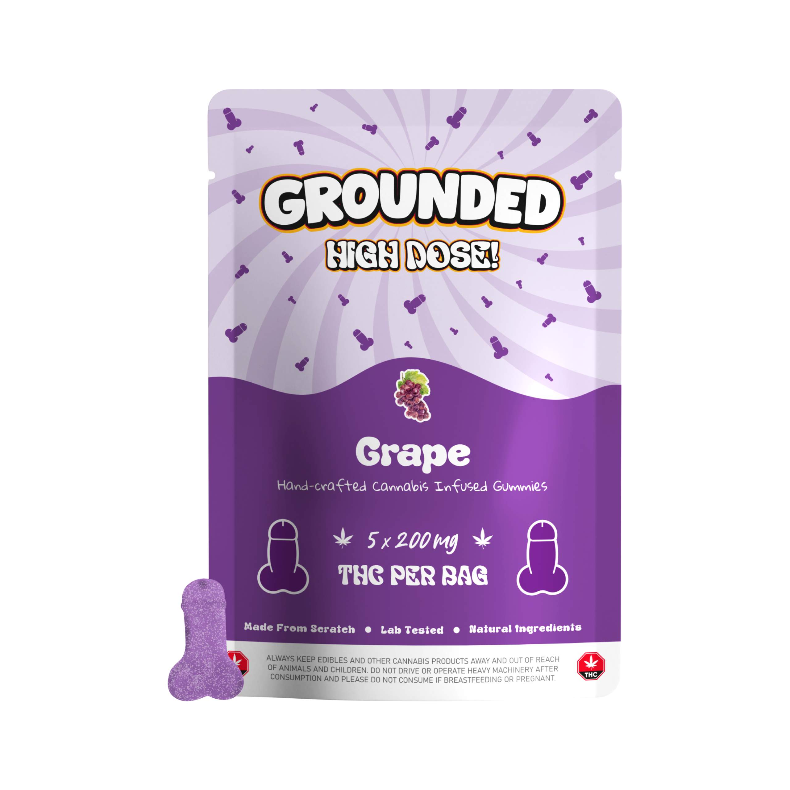 Grounded High Dose Cocks (1000mg)