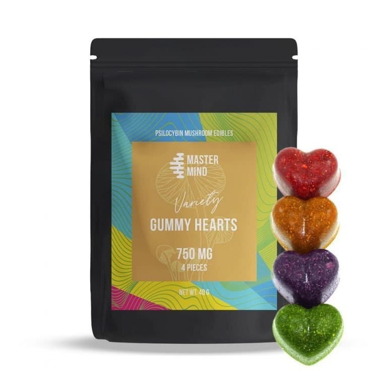 Mastermind – Gummy Hearts (4 x 750mg)