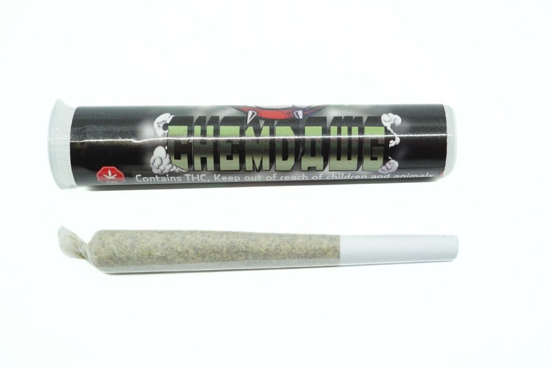 Pre-Rolled Joint – Chem Dawg (Indica Hybrid)