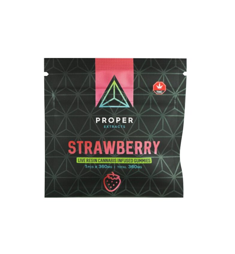 Proper Extracts – Strawberry Sativa (360mg THC)