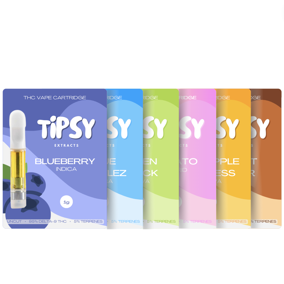 Tipsy – THC Vape Cartridge (1g)
