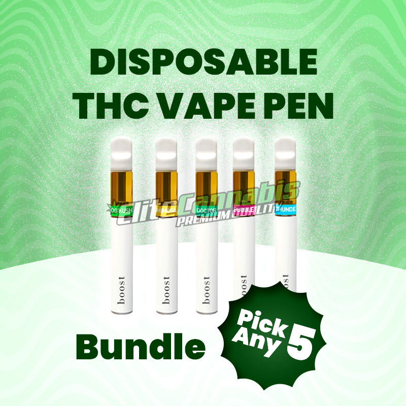 Disposable THC Vape Pen – Bundle – Pick Any 5