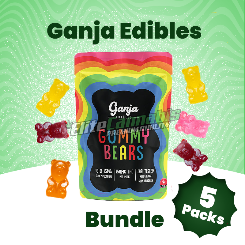 Ganja Edibles 5 Pack Bundle