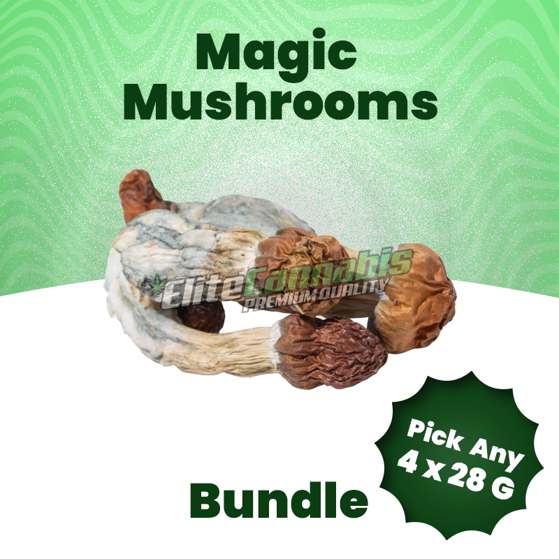 Magic Mushrooms – Bundle– Choose Any 4 x 28 Grams