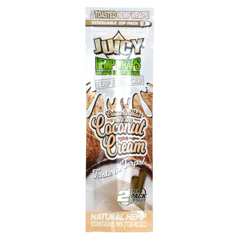 Juicy Hemp Wraps - Coconut Cream