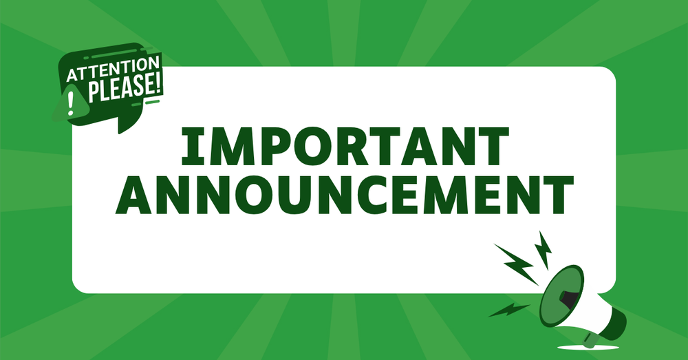 Annoucement