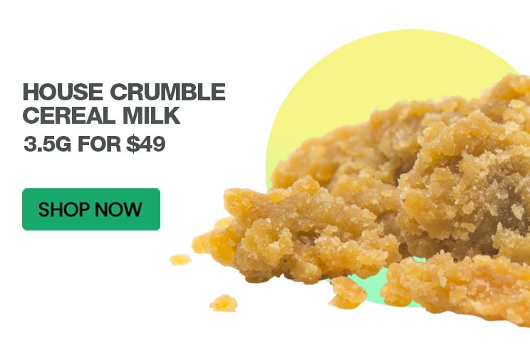 House Crumble – Cereal Milk (Hybrid) - 3.5G for $49