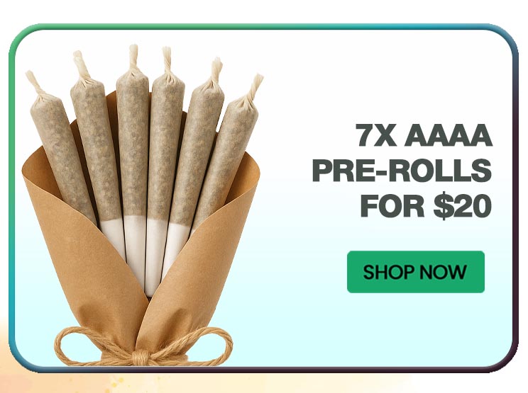7x AAAA Pre-Rolls for $20