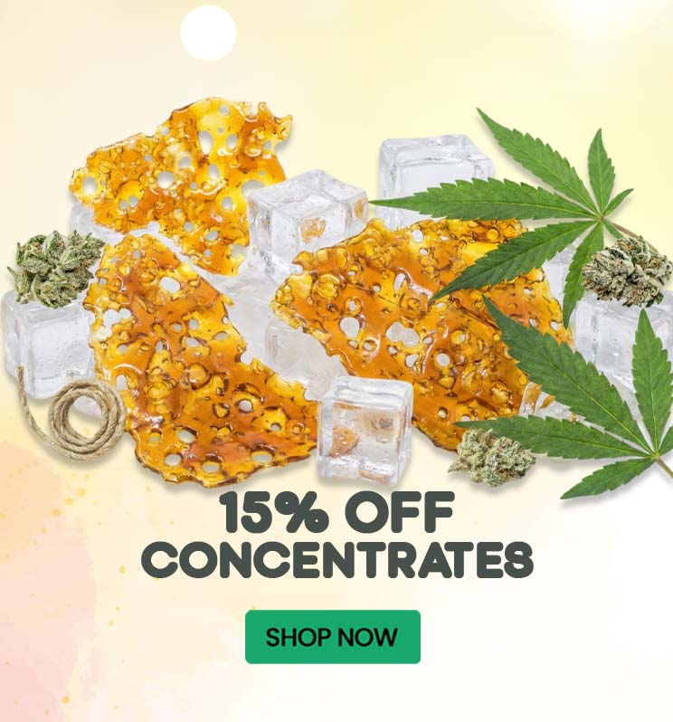 15% OFF Concentrates