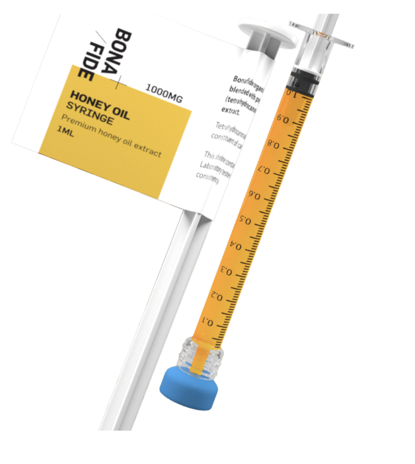 Bonafide –  Honey Oil Syringe 1ml THC